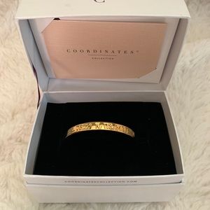 Coordinates Collection Los Angeles California LA Legacy Bracelet Gold